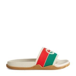Children's Interlocking G Slide Sandal