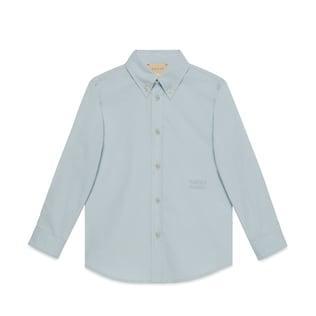 Children's Cotton Shirt With Embroidery