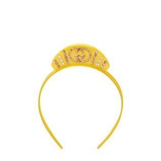 Children's Crystal Interlocking G Hair Band