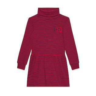 Children's Striped Cotton Dress