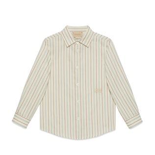 Children's Striped Cotton Shirt