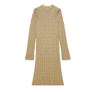 Chunky Cable Knit Viscose Dress