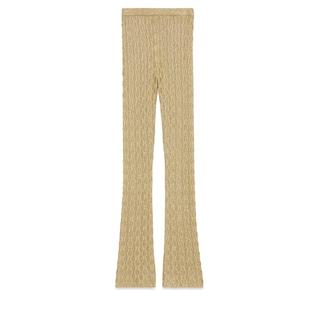 Chunky Cable Knit Viscose Pant