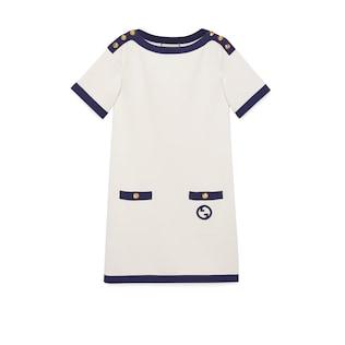 Cotton and Silk Blend Dress