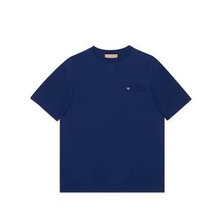 Cotton Jersey T-Shirt With Double G