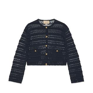 Cotton Lace Cardigan