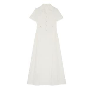 Cotton Poplin Dress