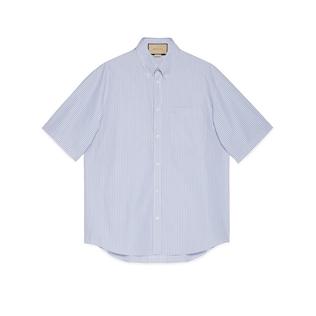 Cotton Shirt With Double G
