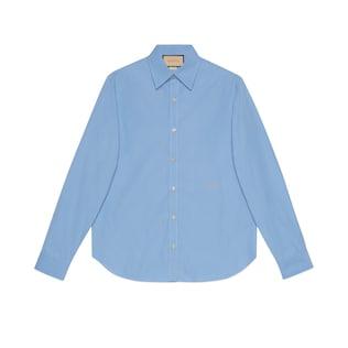 Cotton Shirt With Gucci Boutique