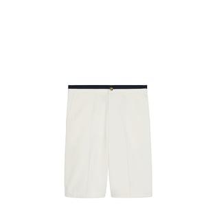 Cotton Shorts Wit Double G Emboidery