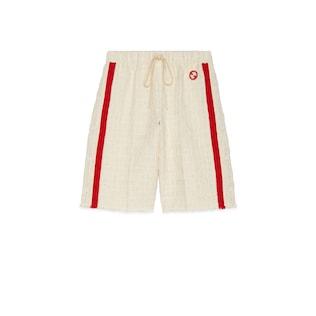 Cotton Twill Short With Patch