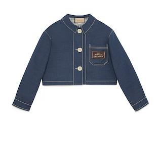 Cropped Denim Jacket