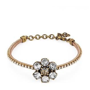 Crystal Double G  bracelet