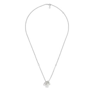Diagonal Interlocking G necklace
