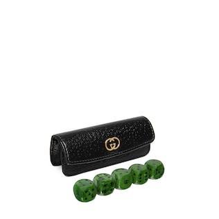 Dice Set With Interlocking G