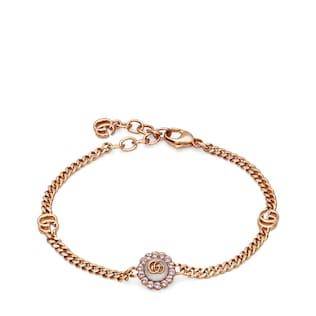Double G flower bracelet