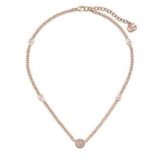 Double G flower necklace