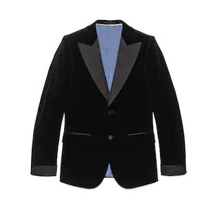 Fitted Velvet Jacket