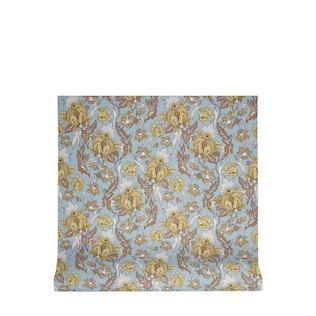 Floral Pomegranate Print Wallpaper