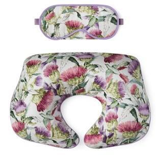 Flower Print Cotton Travel Set