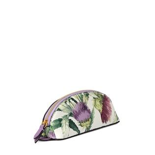 Flower Print Pencil Case