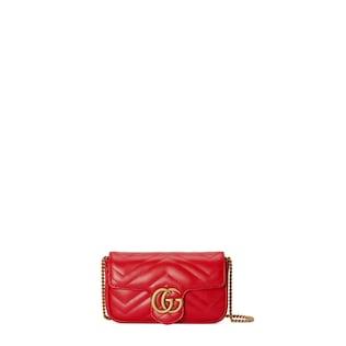 GG Marmont matelassé super mini bag