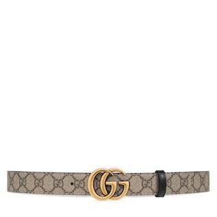 Gg Marmont Reversible Belt