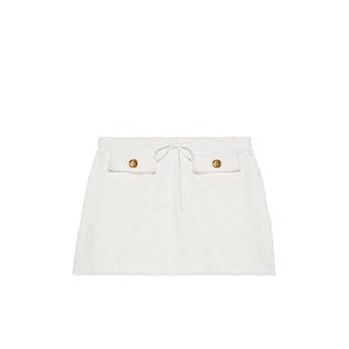 Gg Cotton Jersey Skirt