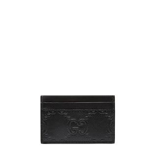 GG embossed card case