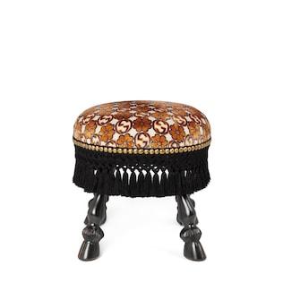 Gg Floral Wool Stool