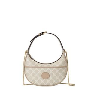 GG half-moon-shaped mini bag