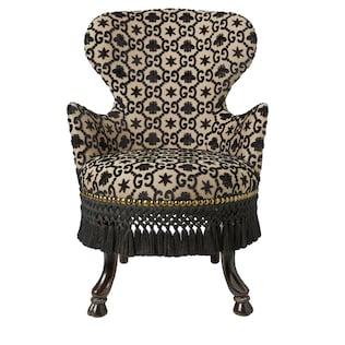 Gg Jacquard Armchair