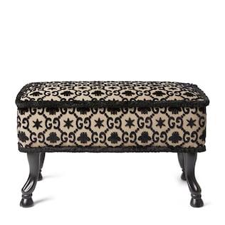 Gg Jacquard Stool 