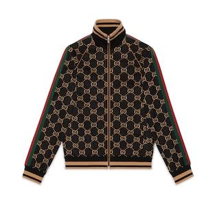 Gg Jersey Cotton Jacket