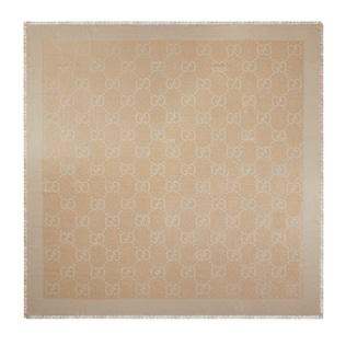 Gg Lamé Jacquard Shawl
