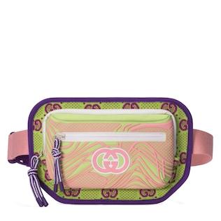 GG nylon belt bag