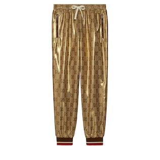 Gg Technical Jersey Jogging Pant