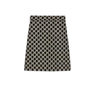 Gg Tweed Skirt