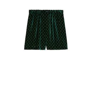 Gg Velvet Shorts