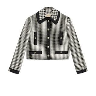 Gingham Tailored Jacket