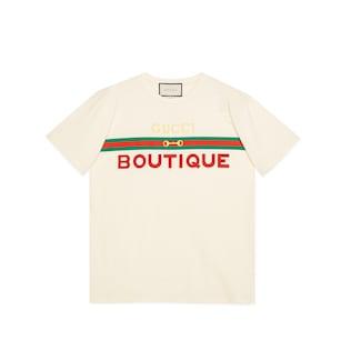 Gucci Boutique Print T-Shirt