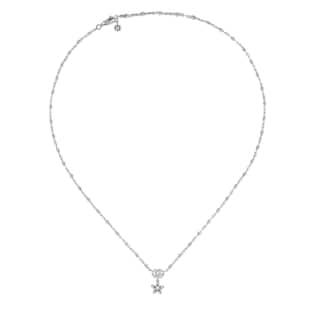 Gucci Flora 18k Necklace With Diamonds