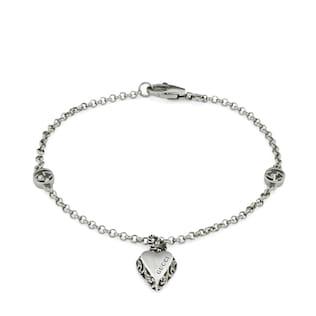 Gucci Heart pendant bracelet
