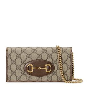 Gucci Horsebit 1955 wallet with chain