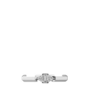 Gucci Link to Love Baguette Diamond Ring