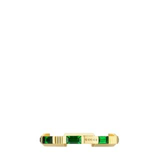 Gucci Link to Love Tourmaline Ring