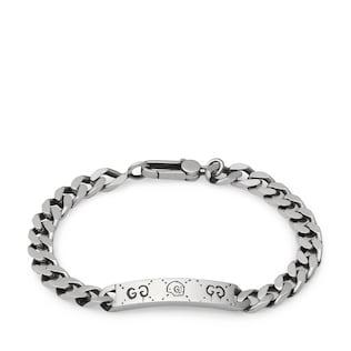 GucciGhost chain bracelet in silver