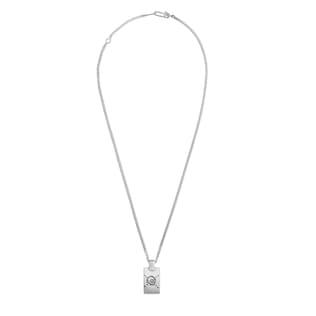 GucciGhost pendant necklace in silver