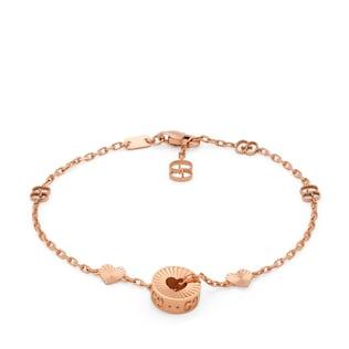 Icon 18k Heart Bracelet