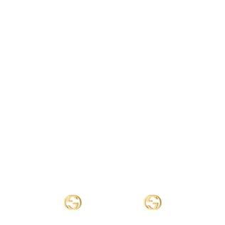 Interlocking G 18k Gold Earrings